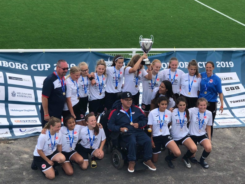 Stor succes for U16-2 pigerne ved Kronborg Cup 2019